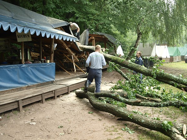 Evakuace tábora, Havlovice - 6.7.2012