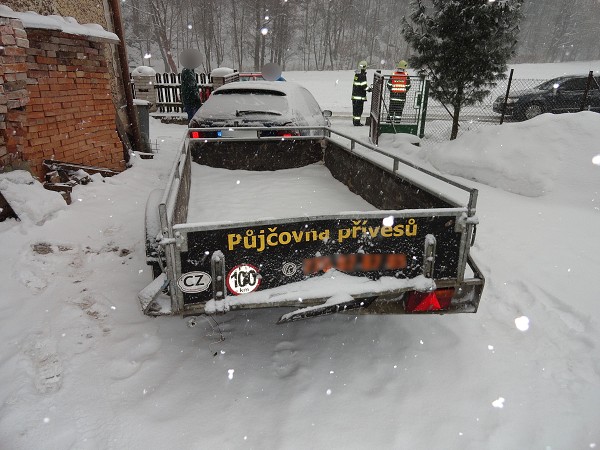 DN 2 vozidel - Suchovršice, 23.2.2013